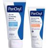 imagePanOxyl Wash and Moisturize Duo Bundle  Creamy Acne Wash 4 Benzoyl Peroxide Balancing Repair Moisturizer 4 Niacinamide