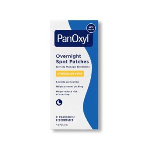 imagePanOxyl PM Overnight Spot Patches Advanced Hydrocolloid Healing Technology Fragrance Free 40 Count Pack of 140 Count